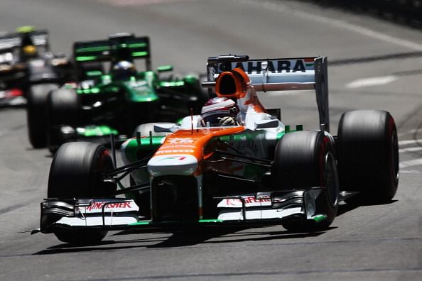 Force India challenges McLaren for fifth place