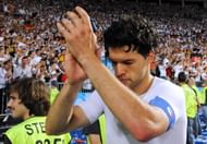 German midfielder Michael Ballack looks