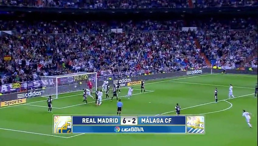 Video Real Madrid 6 2 Malaga