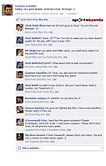 Gambhir's FB Wall after Kohli revenge