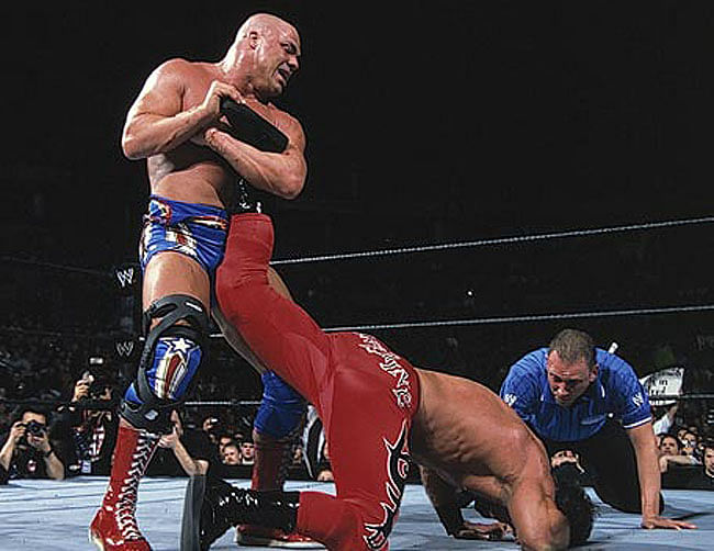 Chris Benoit vs Kurt Angle: WWE Championship match, Royal Rumble 2003