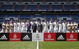 Real Madrid unveil their kit for the 2013/14 season