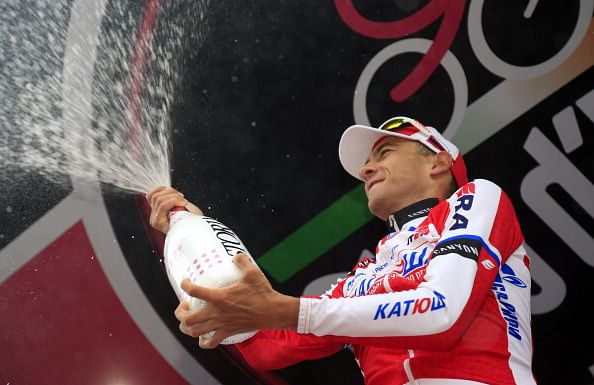 Giro glory for Russian rider Belkov