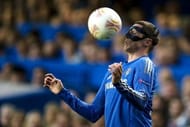 Chelsea's striker Fernando Torres controls the ball at Stamford Bridge in London on May 2, 2013