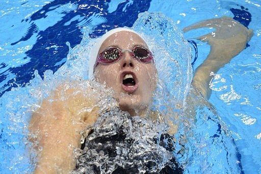 Alicia Coutts competes during the the London 2012 Olympic Games on July 31, 2012