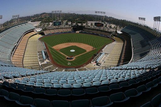 Kings vs Ducks at Dodger Stadium