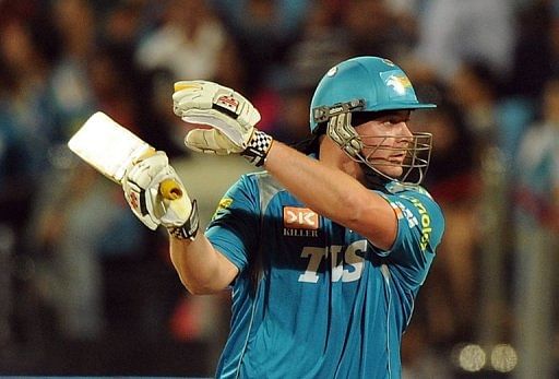 New Zealand cricketer Jesse Ryder is pictured during a Twenty20 match in Pune, India on May 19, 2012