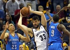 Gasol powers Grizzlies past Thunder