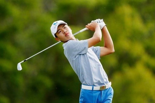 Guan, 14, aims to keep improving at Byron Nelson