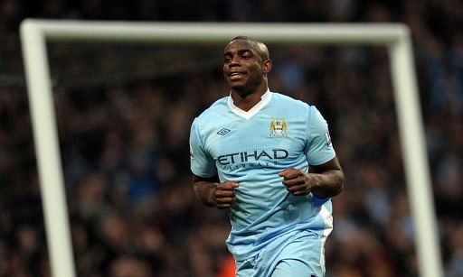 Manchester City&#039;s Micah Richards, pictured in Manchester, north-west England, on November 19, 2011