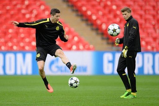 Bayern, Dortmund relax before Champions League final