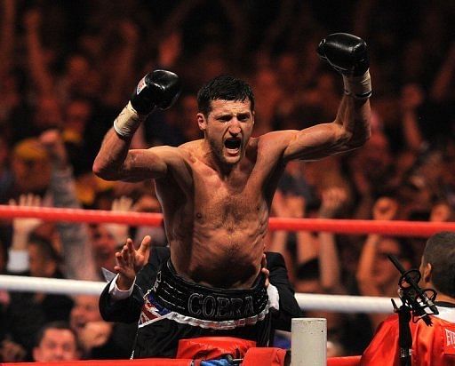 Carl Froch of Britain, pictured on May 26, 2012