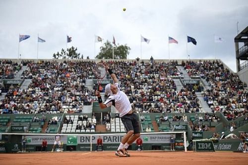 Australia's Lleyton Hewitt at the Roland Garros stadium in Paris, on May 26, 2013