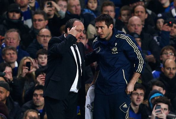 Frank Lampard speaks candidly about interim boss Rafa Benitez