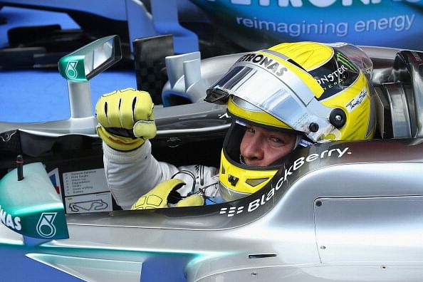 Nico Rosberg takes pole ahead of Lewis Hamilton in Spain GP