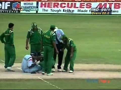 Video: Sidhu crashed into Bucknor