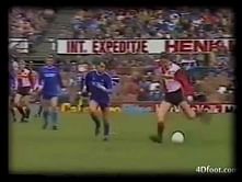 Johan Cruyff's skills and goals at Feyenoord