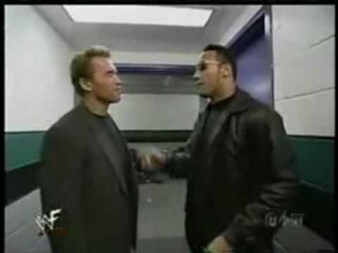 Video: The Rock meets Arnold Schwarzenegger