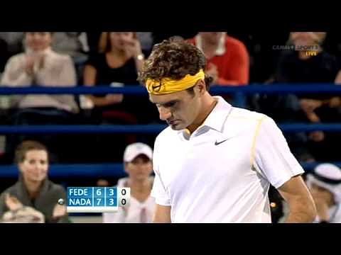 Video: Federer's phenomenal backhand flick