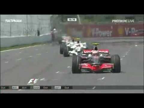 Video: Massa's fantastic overtaking manoeuvre in the 2008 Canadian GP