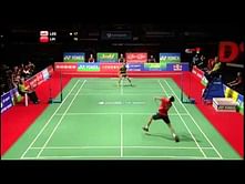 Video: Lee Chong Wei vs. Lin Dan - superb rally