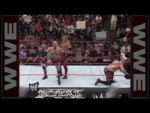 Video: Easiest Royal Rumble elimination ever