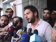 Video: Shahid Afridi on why Pakistani people shouldn't hate India after 2011 WC loss