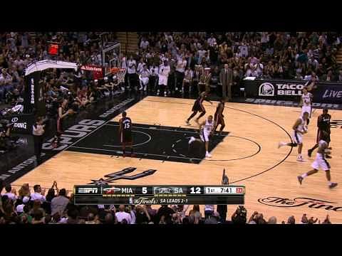 Video: The Spurs come out firing in Game 4
