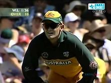Video: Ponting gets Lara out off his first ball