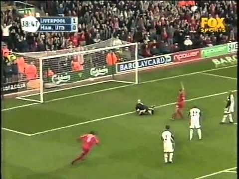 Video: Riise's thunderbolt against Manchester United in 2001