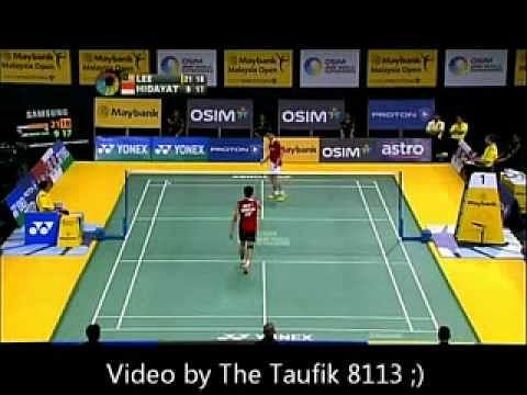 Video: Taufik Hidayat trick shot on Lee Chong Wei