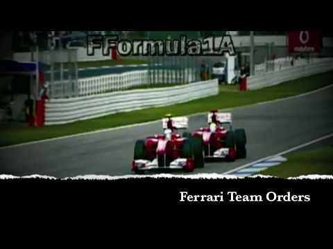 Video: Ferrari's illegal team order to Massa at 2010 German Grand Prix