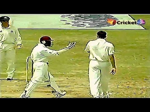 Video: Brian Lara answers Mcgrath in style
