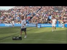 Video: Andy Murray accidentally hits coach Ivan Lendl hard and celebrates