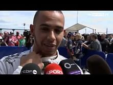 Video: 2013 British GP - Post-Qualifying: Hamilton on pole