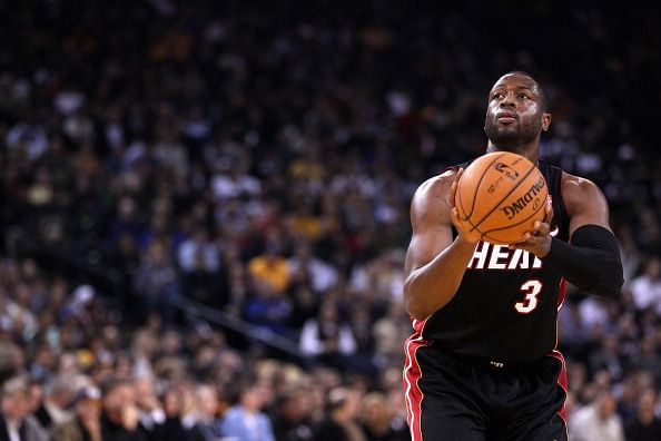 Flash: Dwyane Wade has looked rusty all season, but came up trumps in Game 7 vs. the Pacers. (Getty Images)