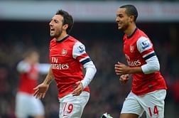 Stats: Top goalscorers and assist providers for Arsenal in 2012/13