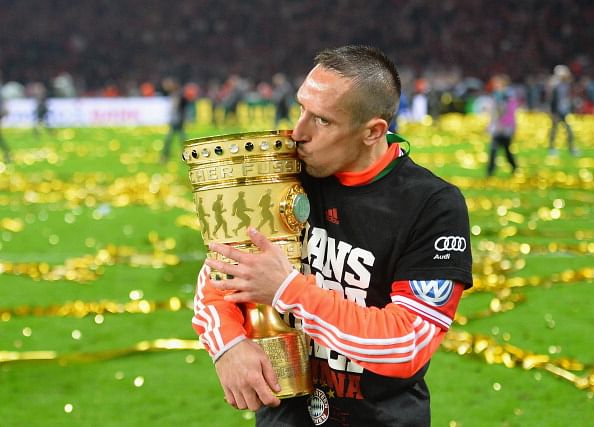 Settled Ribery in no rush over new Bayern deal
