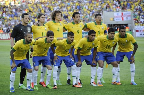 Brazil slump to 22nd in world rankings