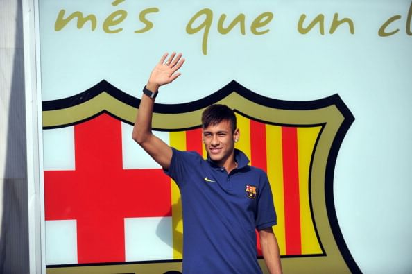 Neymar's Barcelona to play Santos in August