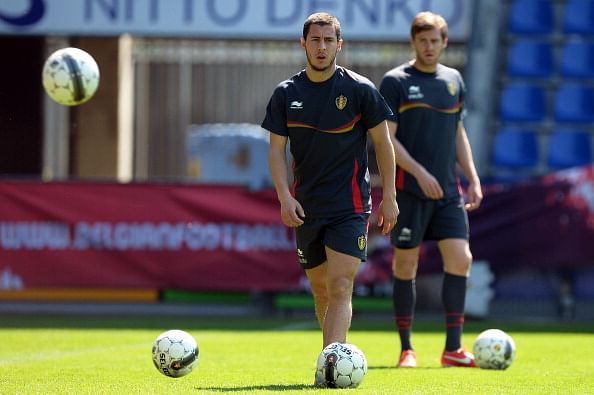 "I need to shoot more, rather than do something that looks nice!": Eden Hazard