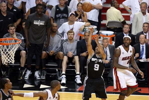 NBA Finals: Spurs rally to beat Heat in game one