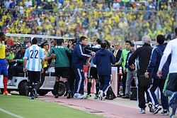 World Cup qualifiers: Argentina held by Ecuador, Colombia edge closer