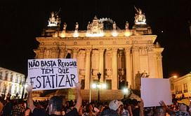 Brazil police, protesters clash anew during Confed Cup