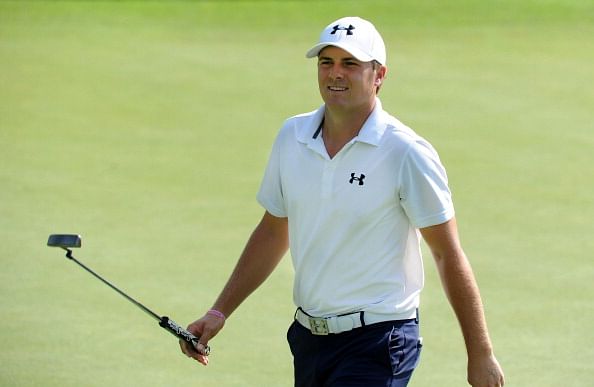 Golf: Teen star Spieth seizes share of PGA lead