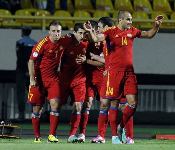 Armenia dash Danish World Cup hopes