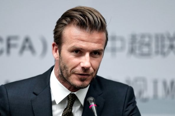 Beckham travels to China