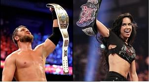 Tweets from newly crowned champions: Curtis Axel and AJ Lee