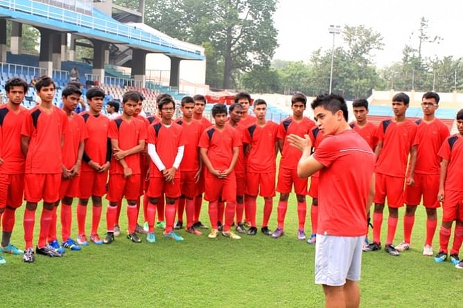 Chhetri's camp 'with a difference' kicks-off