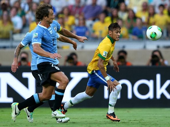 Confederations Cup: Brazil slam Uruguay over Neymar diving comments